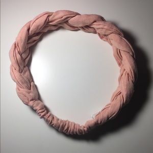 Light Pink Elastic Braided Headband🔴FINAL PRICE🔴
